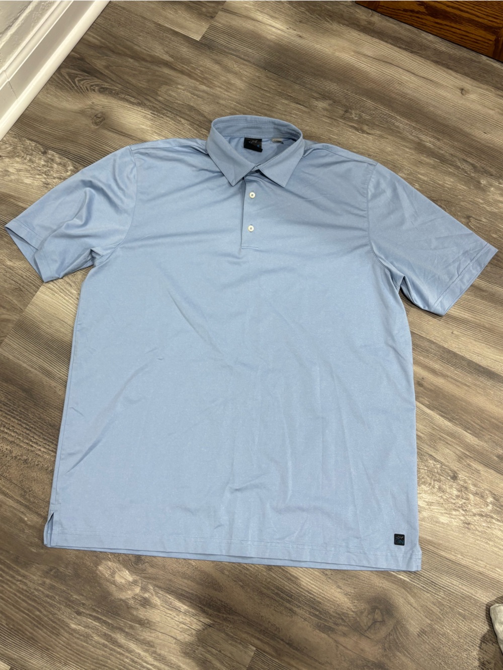 Men's Light Blue Polo